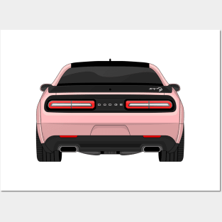 HELLCAT REAR PINK Posters and Art